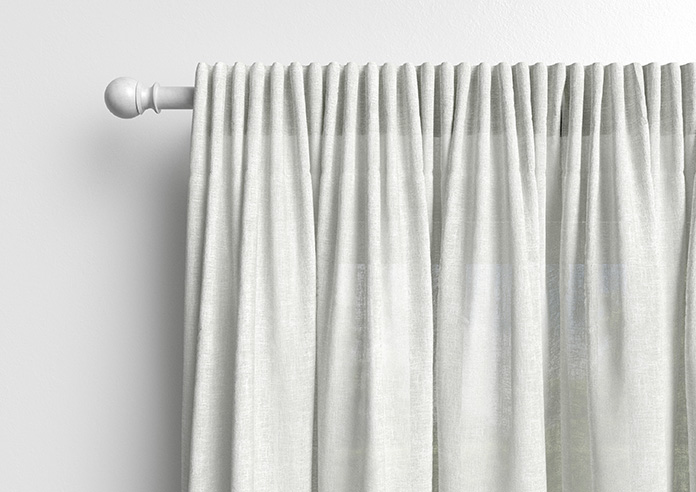 Kalahari Voile, Ghost White - Made to Measure Curtains - Image 10